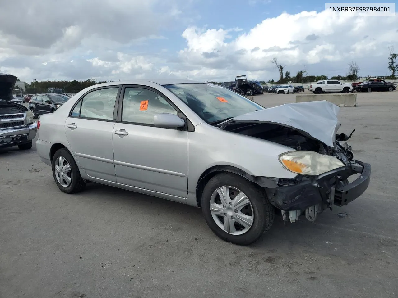 2008 Toyota Corolla Ce VIN: 1NXBR32E98Z984001 Lot: 75592914