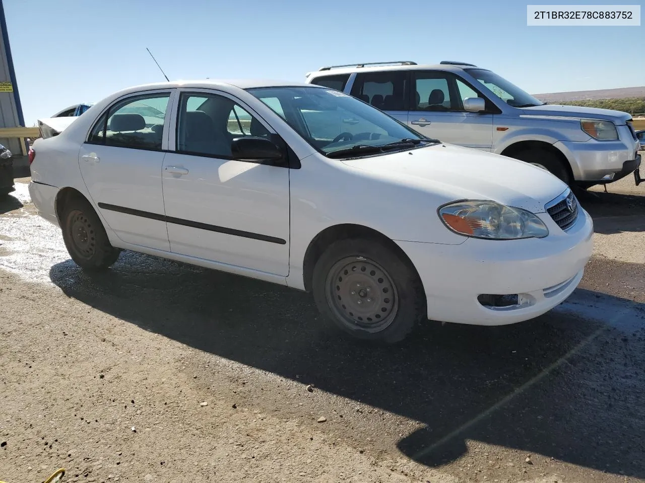 2008 Toyota Corolla Ce VIN: 2T1BR32E78C883752 Lot: 76081544