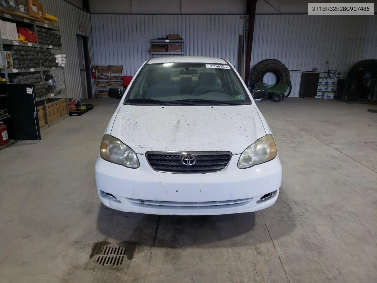 2008 Toyota Corolla Ce VIN: 2T1BR32E28C907486 Lot: 76188164