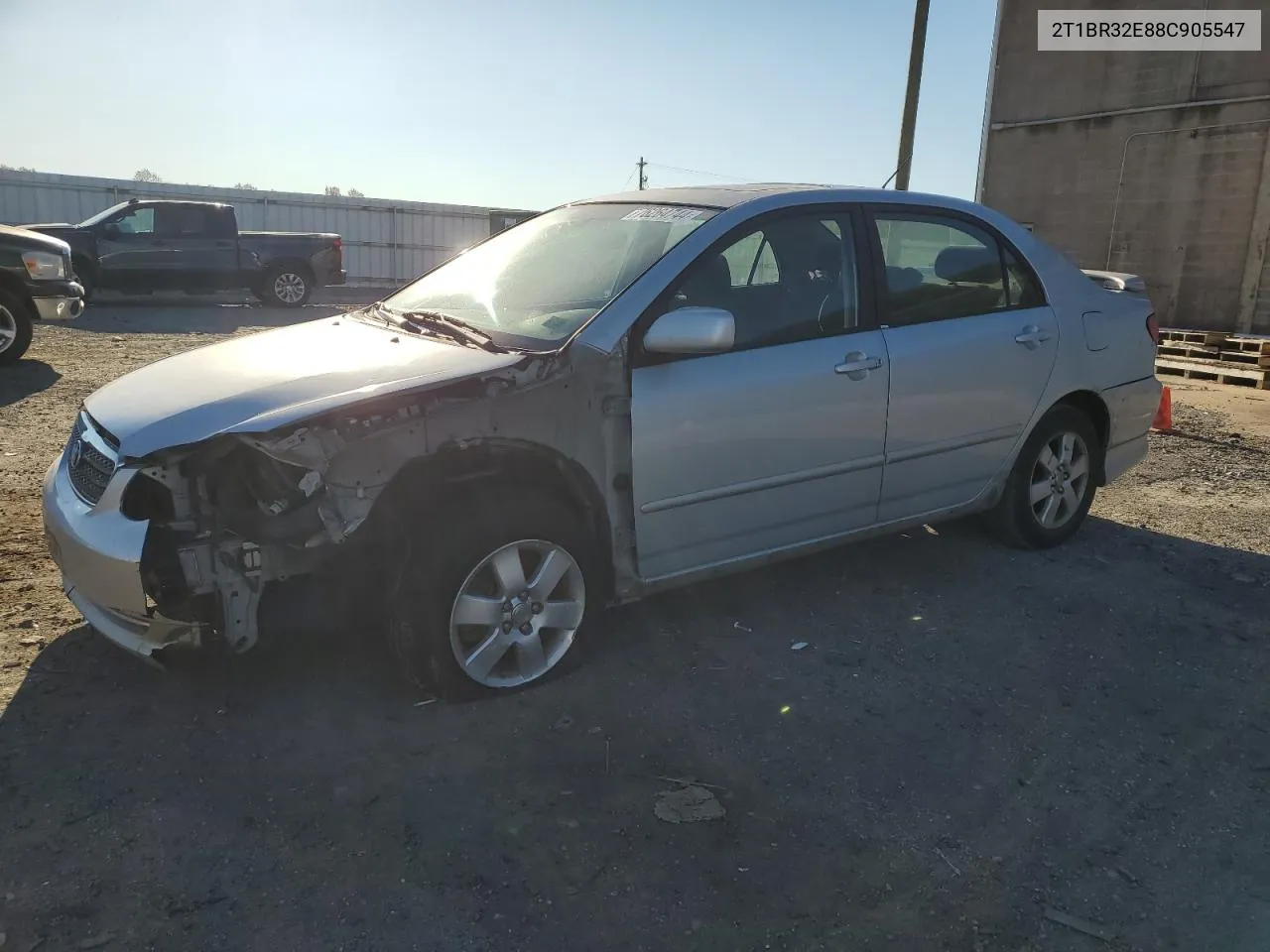 2008 Toyota Corolla Ce VIN: 2T1BR32E88C905547 Lot: 76264744