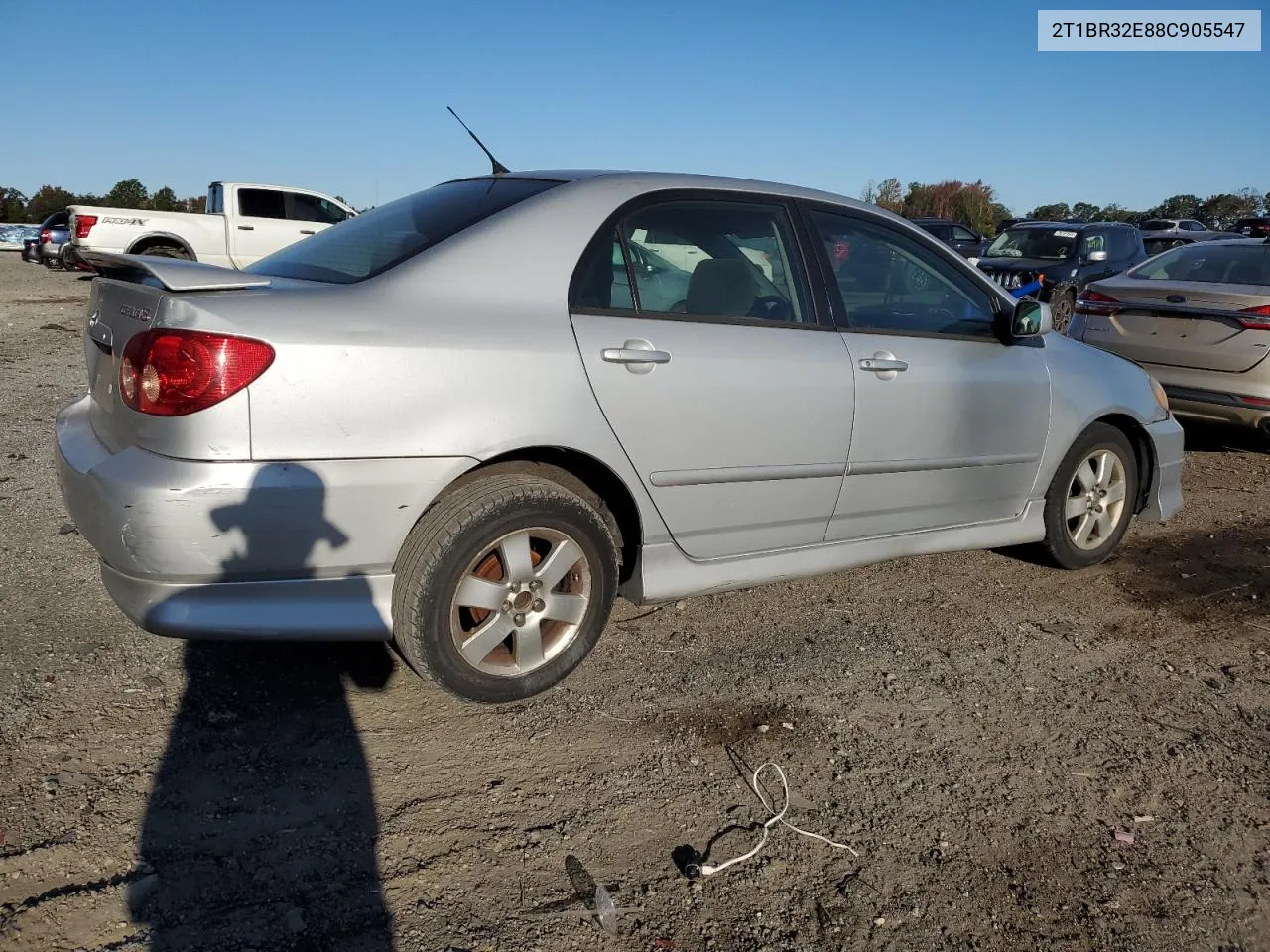 2008 Toyota Corolla Ce VIN: 2T1BR32E88C905547 Lot: 76264744