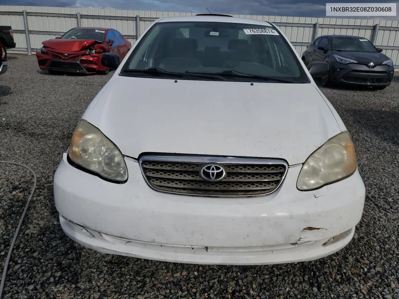 2008 Toyota Corolla Ce VIN: 1NXBR32E08Z030608 Lot: 76358874