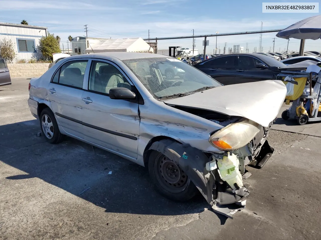 2008 Toyota Corolla Ce VIN: 1NXBR32E48Z983807 Lot: 77041714