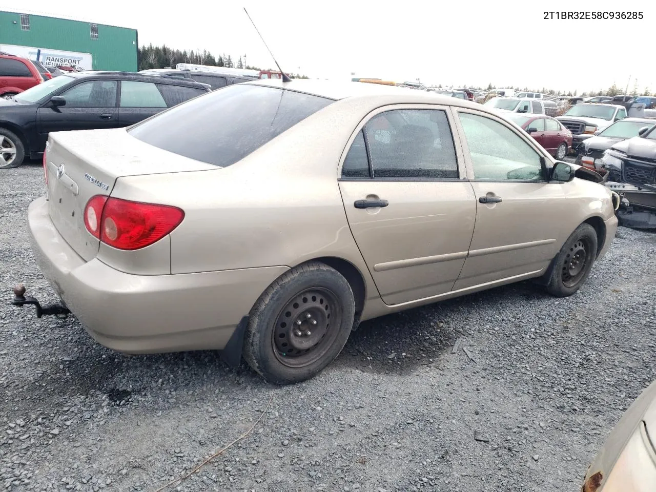 2008 Toyota Corolla Ce VIN: 2T1BR32E58C936285 Lot: 77111984