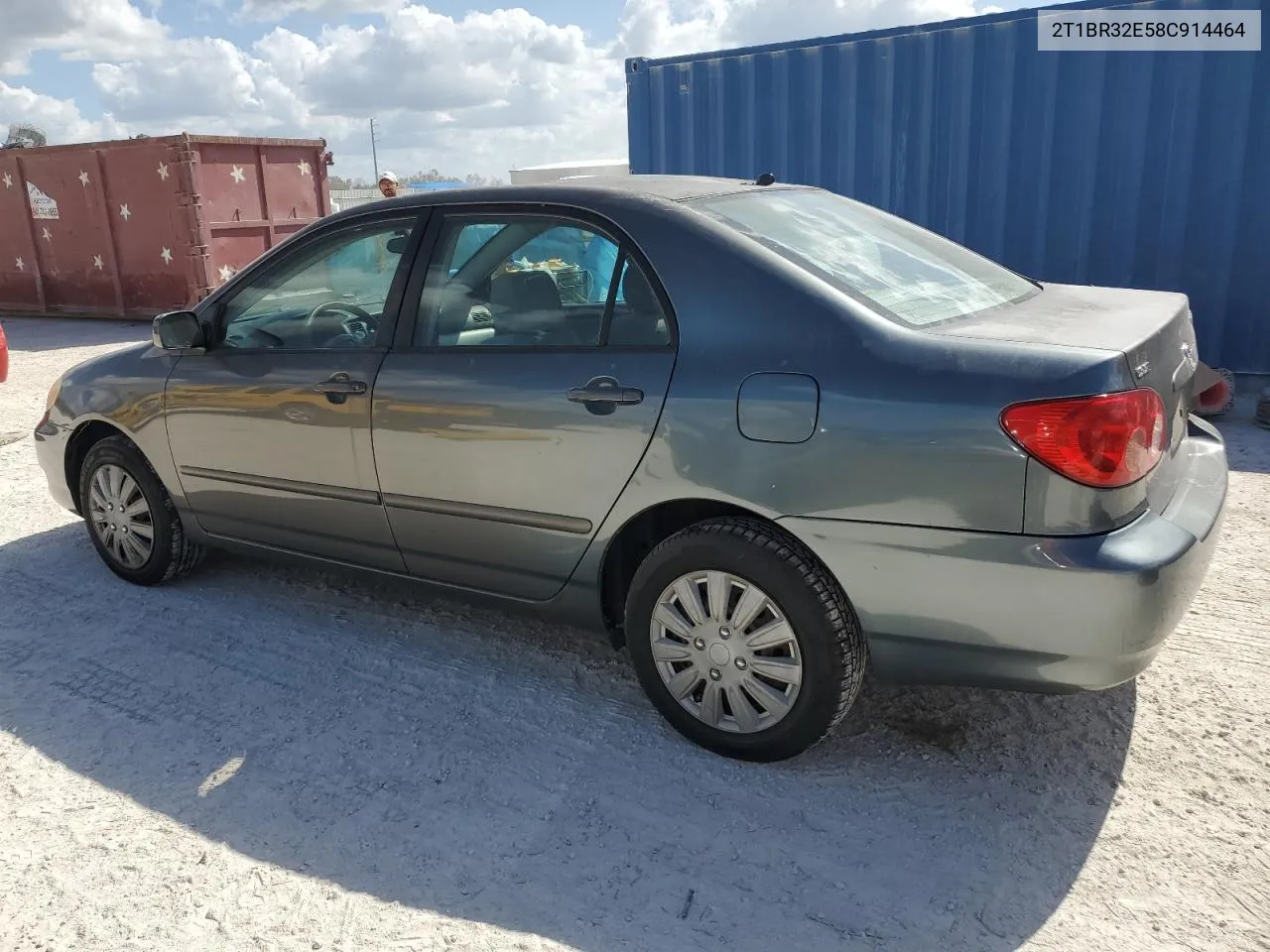 2008 Toyota Corolla Ce VIN: 2T1BR32E58C914464 Lot: 77220434