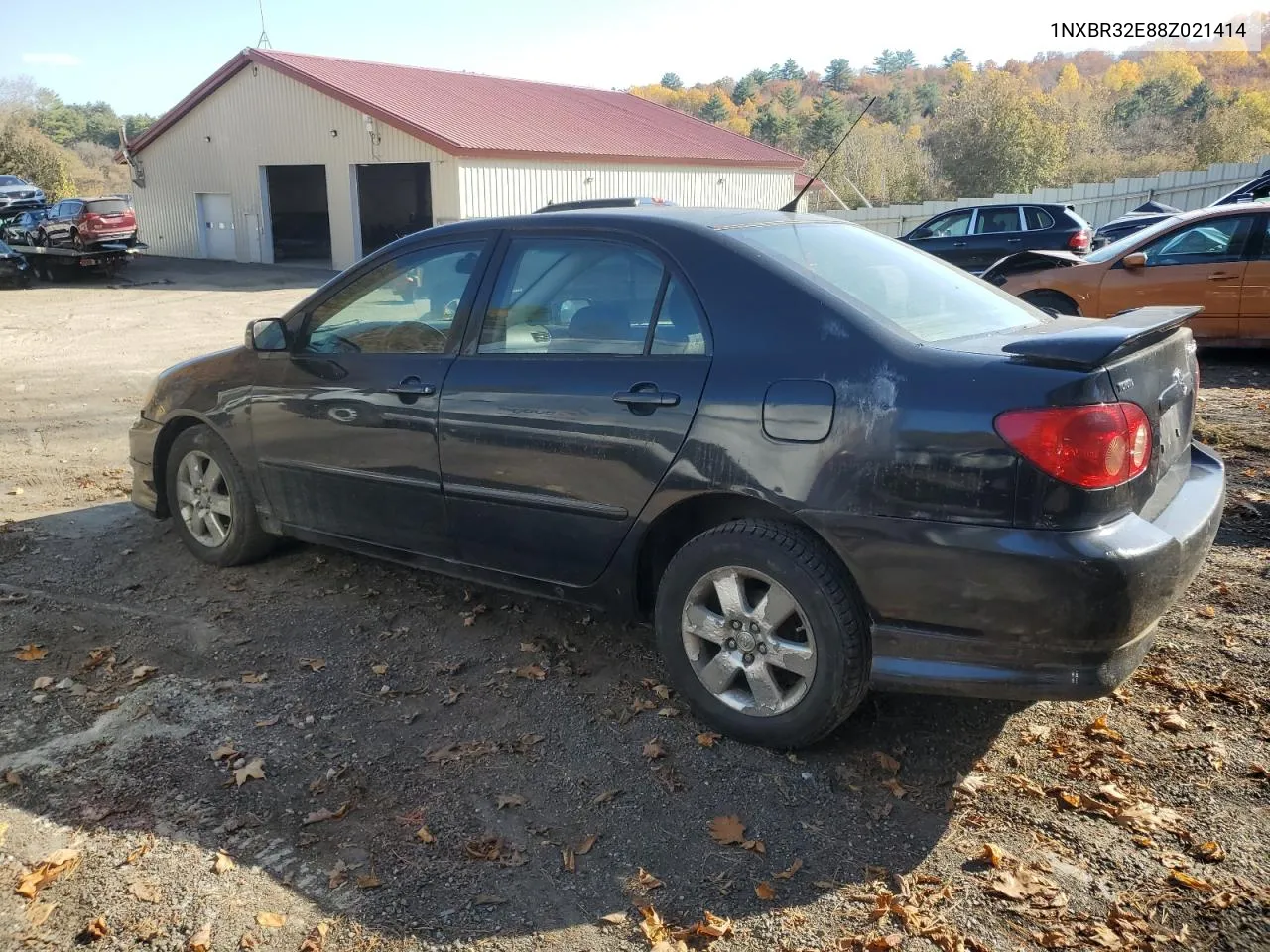 2008 Toyota Corolla Ce VIN: 1NXBR32E88Z021414 Lot: 77227774