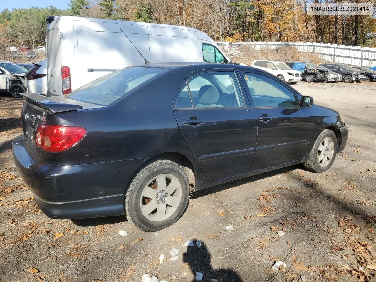 2008 Toyota Corolla Ce VIN: 1NXBR32E88Z021414 Lot: 77227774