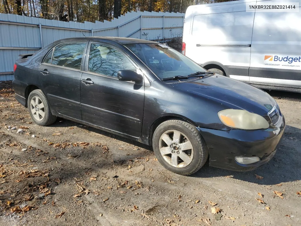 2008 Toyota Corolla Ce VIN: 1NXBR32E88Z021414 Lot: 77227774