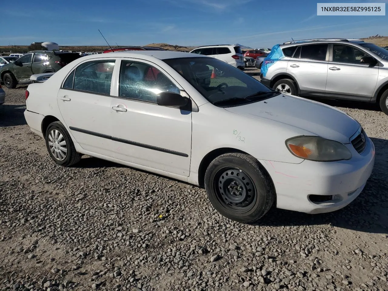 2008 Toyota Corolla Ce VIN: 1NXBR32E58Z995125 Lot: 77316164