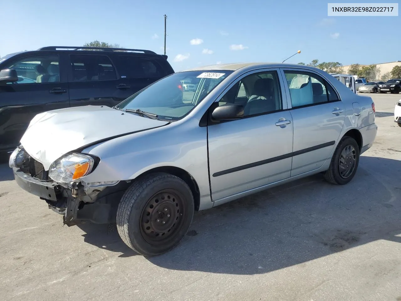 2008 Toyota Corolla Ce VIN: 1NXBR32E98Z022717 Lot: 77362814