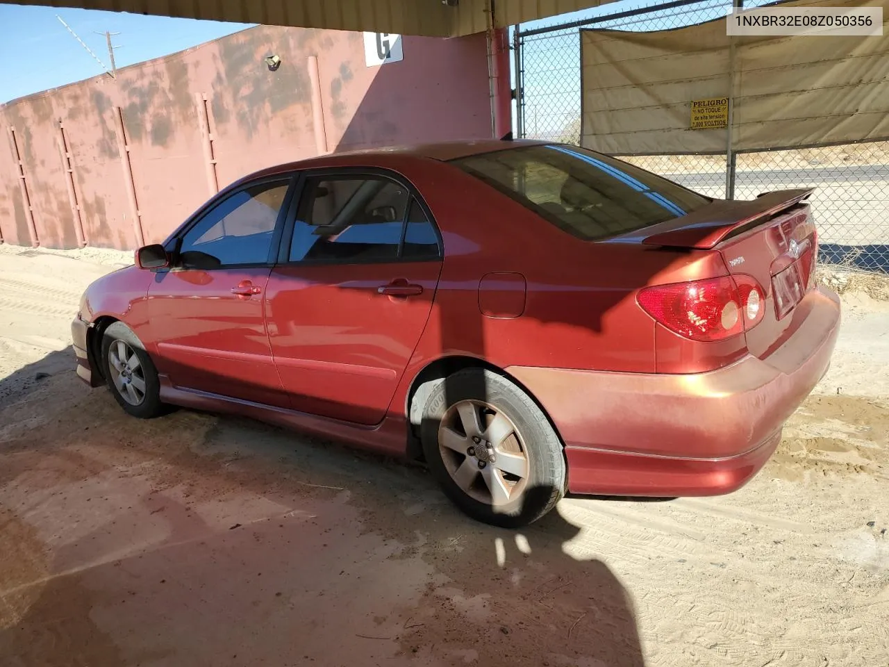 2008 Toyota Corolla Ce VIN: 1NXBR32E08Z050356 Lot: 77399674