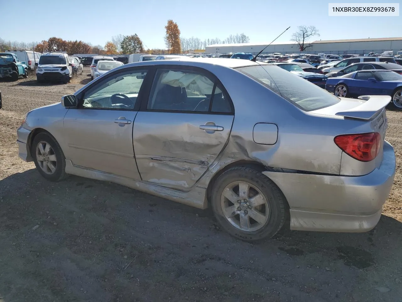 2008 Toyota Corolla Ce VIN: 1NXBR30EX8Z993678 Lot: 77545394