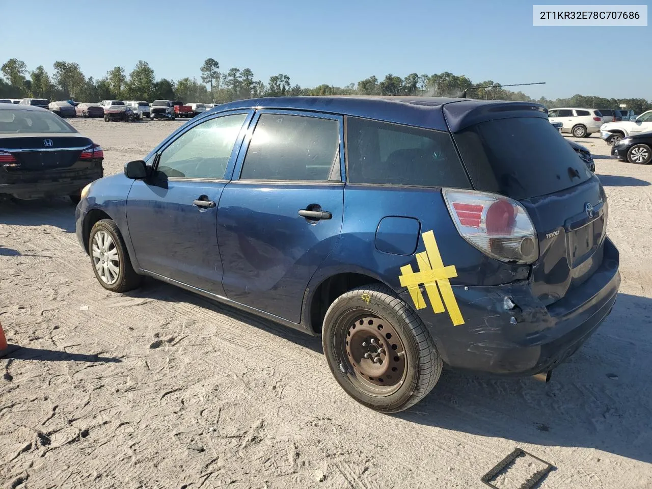 2T1KR32E78C707686 2008 Toyota Corolla Matrix Xr