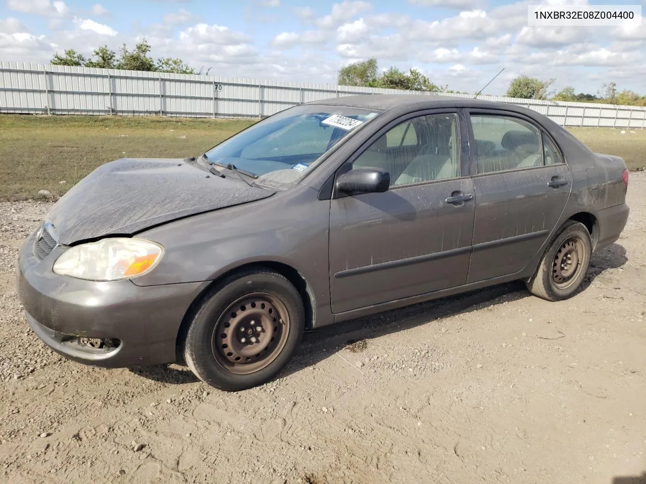 2008 Toyota Corolla Ce VIN: 1NXBR32E08Z004400 Lot: 77902264