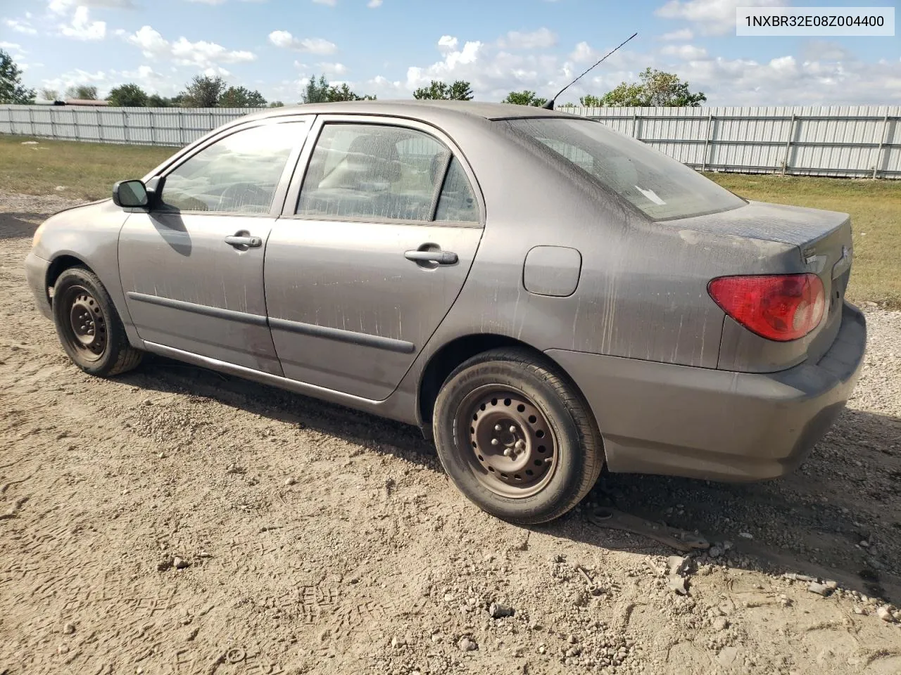 2008 Toyota Corolla Ce VIN: 1NXBR32E08Z004400 Lot: 77902264