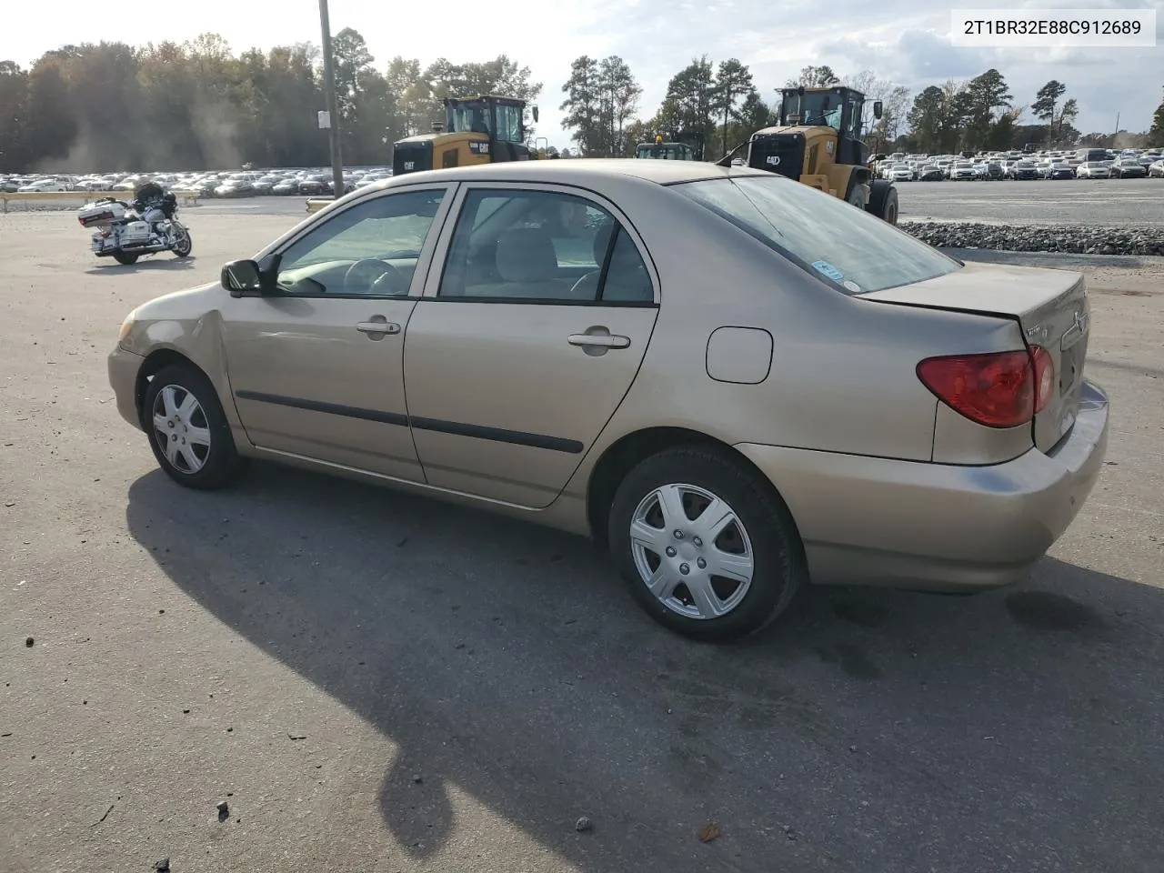 2008 Toyota Corolla Ce VIN: 2T1BR32E88C912689 Lot: 77959704