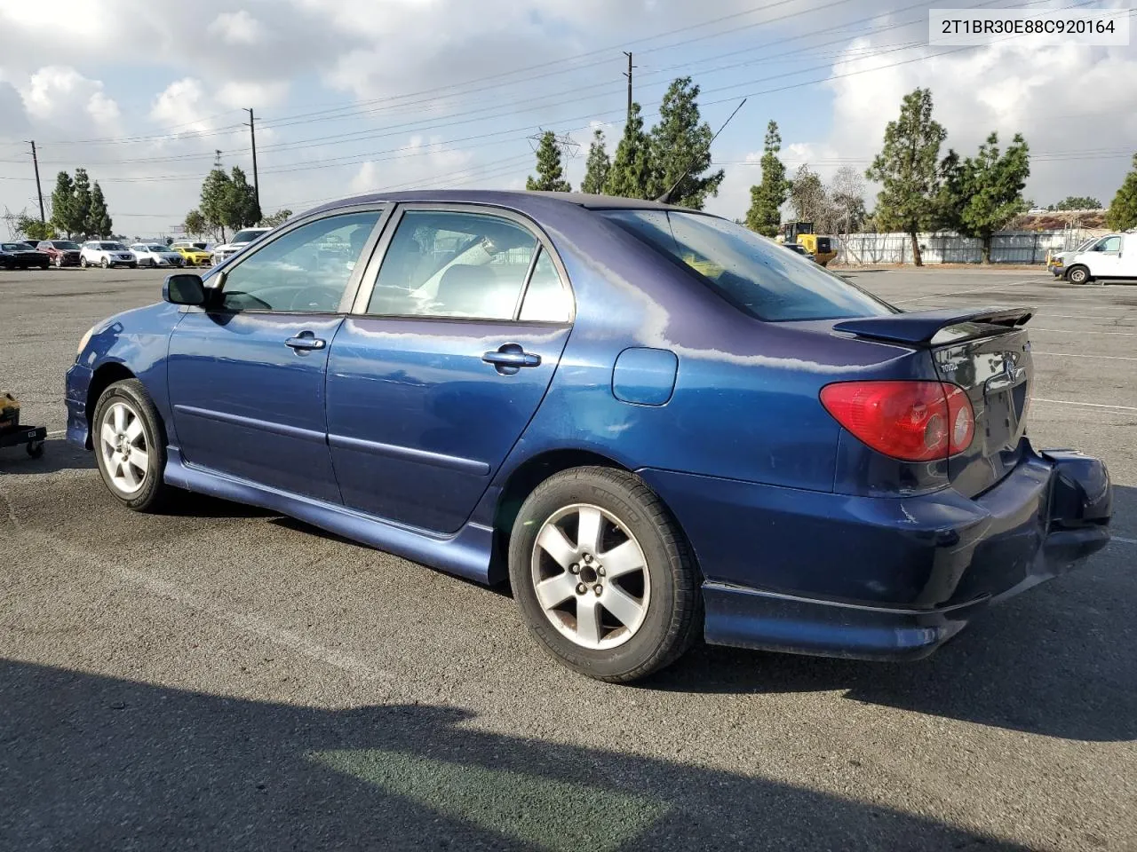 2008 Toyota Corolla Ce VIN: 2T1BR30E88C920164 Lot: 78445694