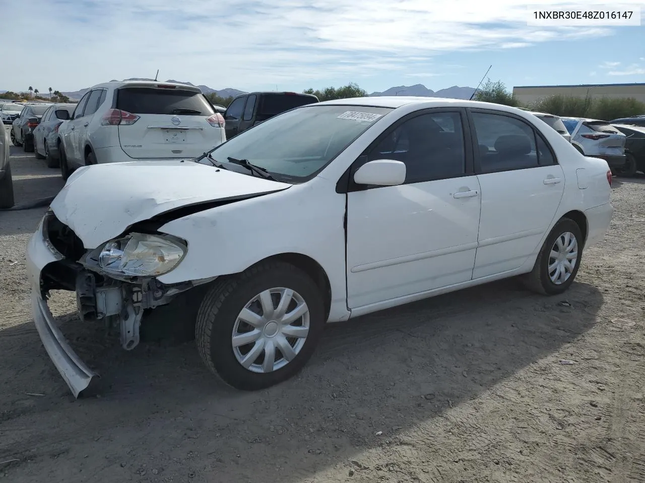 2008 Toyota Corolla Ce VIN: 1NXBR30E48Z016147 Lot: 78475094