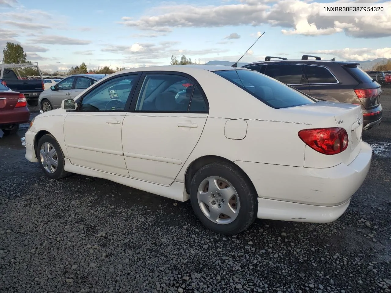 2008 Toyota Corolla Ce VIN: 1NXBR30E38Z954320 Lot: 78475724