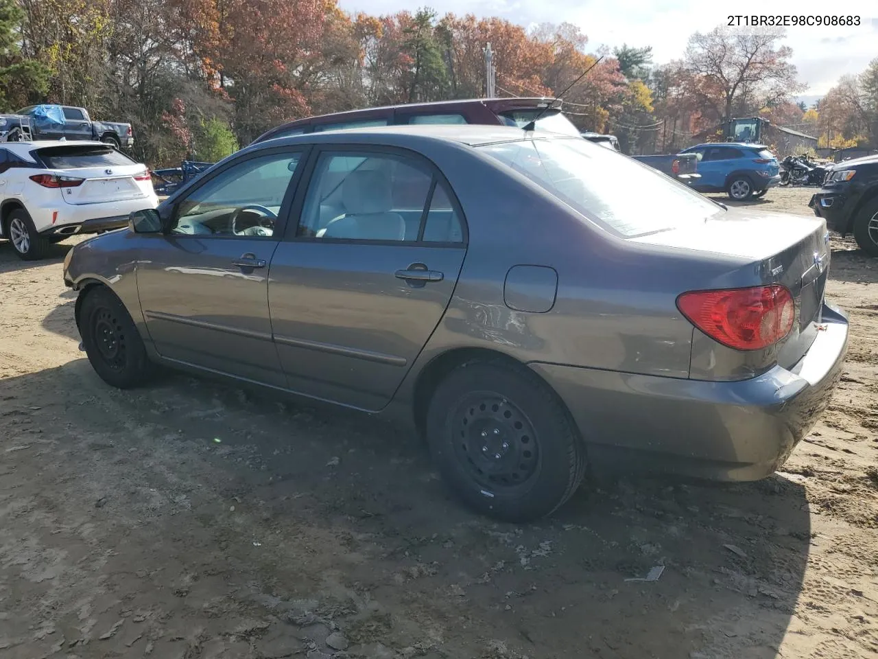 2008 Toyota Corolla Ce VIN: 2T1BR32E98C908683 Lot: 78590694