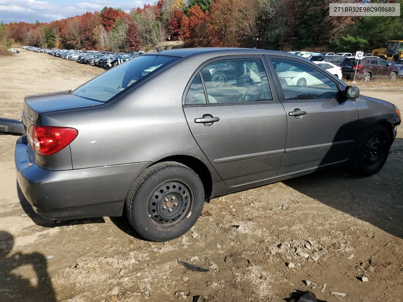 2008 Toyota Corolla Ce VIN: 2T1BR32E98C908683 Lot: 78590694