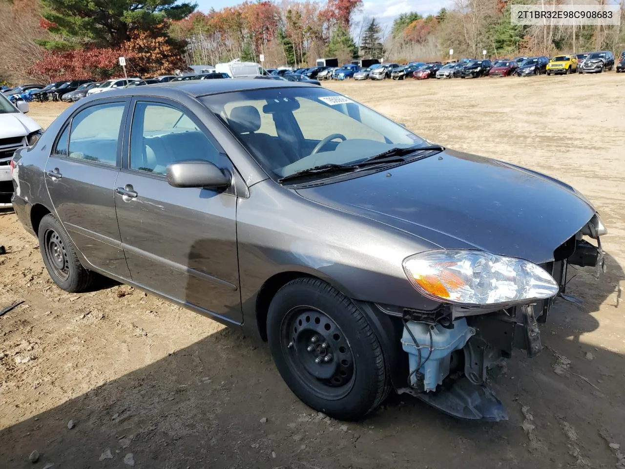 2008 Toyota Corolla Ce VIN: 2T1BR32E98C908683 Lot: 78590694