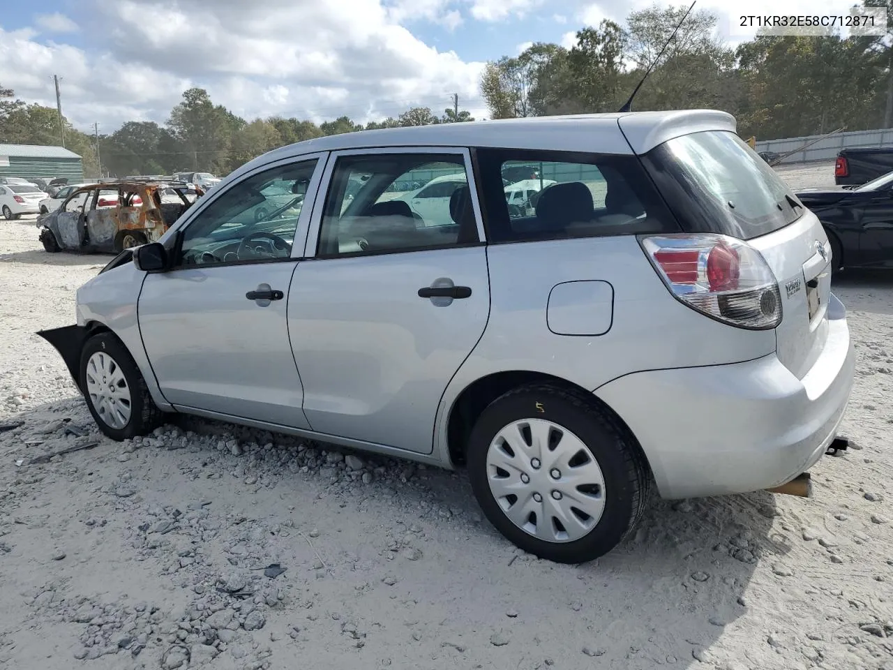 2008 Toyota Corolla Matrix Xr VIN: 2T1KR32E58C712871 Lot: 78695954