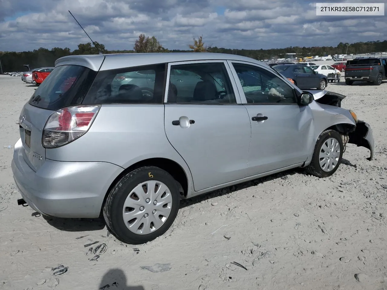 2008 Toyota Corolla Matrix Xr VIN: 2T1KR32E58C712871 Lot: 78695954