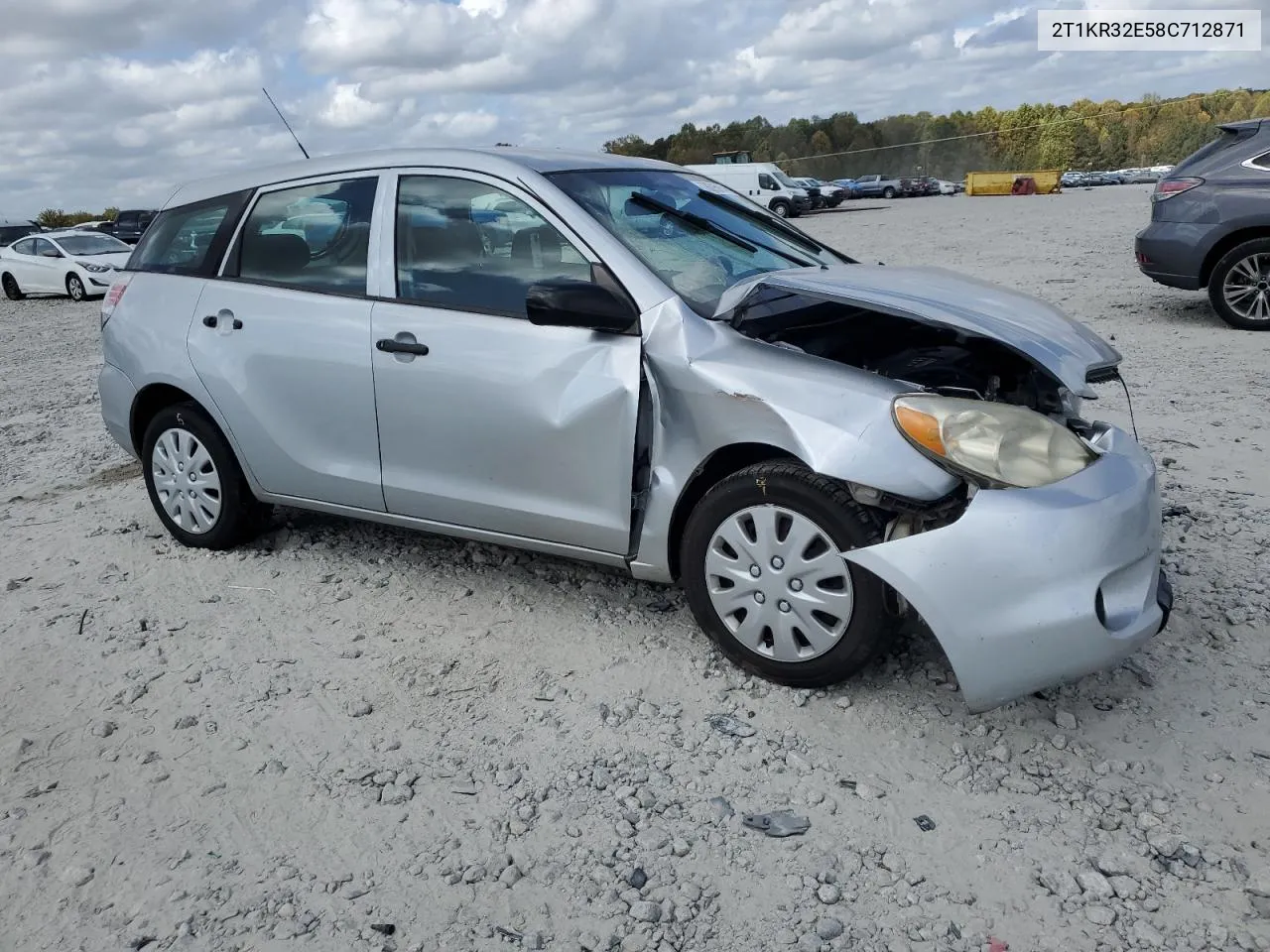 2008 Toyota Corolla Matrix Xr VIN: 2T1KR32E58C712871 Lot: 78695954