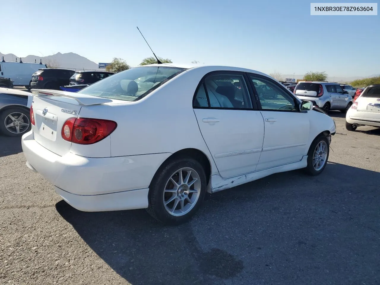 2008 Toyota Corolla Ce VIN: 1NXBR30E78Z963604 Lot: 78849324