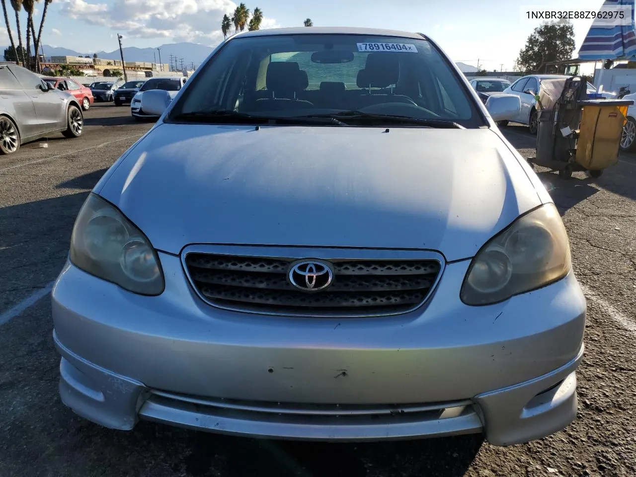 2008 Toyota Corolla Ce VIN: 1NXBR32E88Z962975 Lot: 78916404