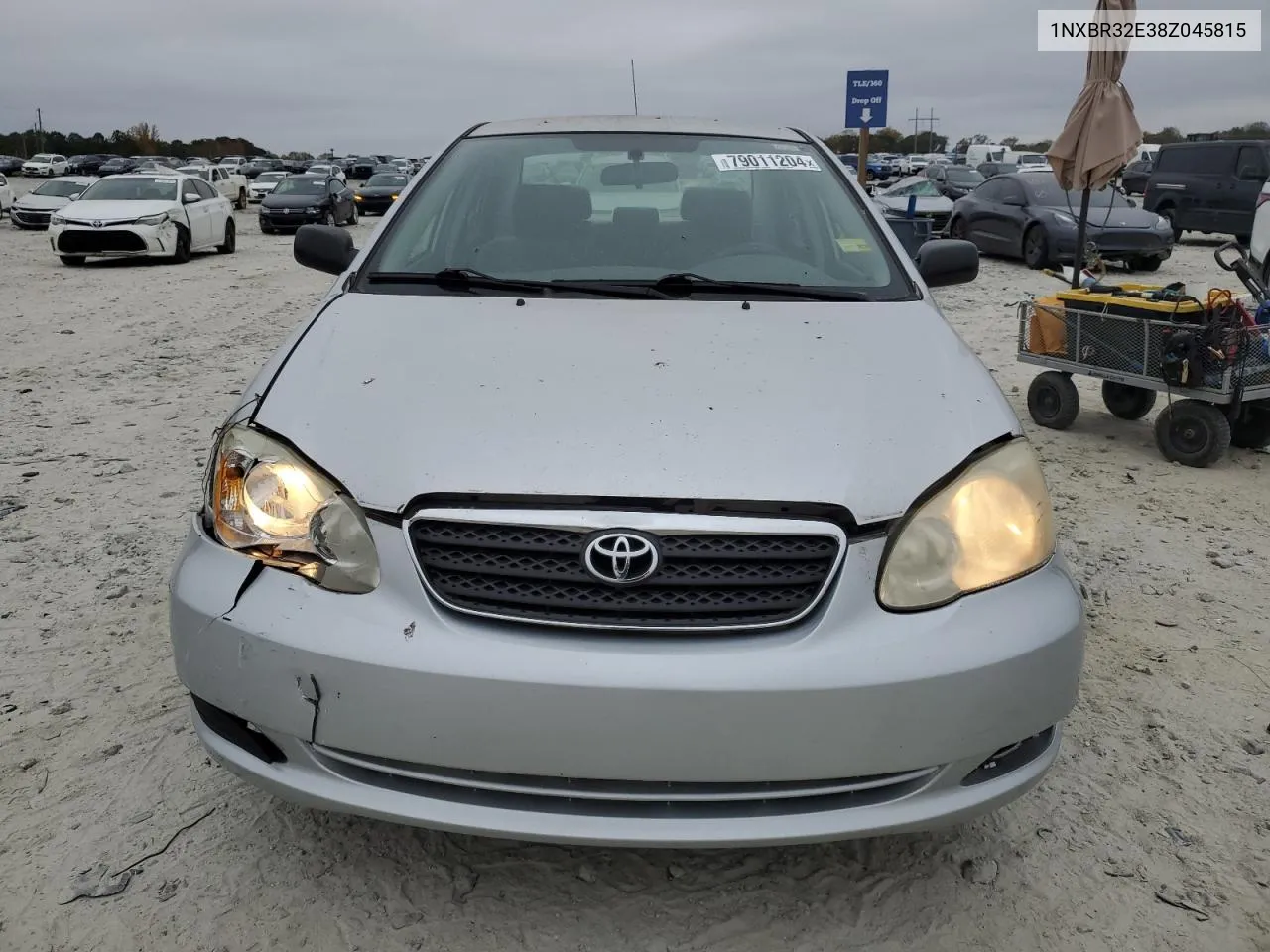 2008 Toyota Corolla Ce VIN: 1NXBR32E38Z045815 Lot: 79011204