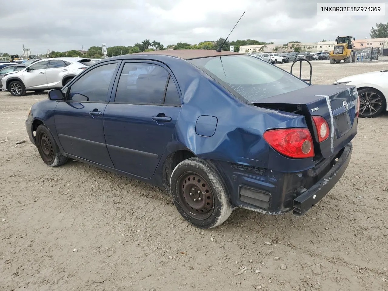 2008 Toyota Corolla Ce VIN: 1NXBR32E58Z974369 Lot: 79459894