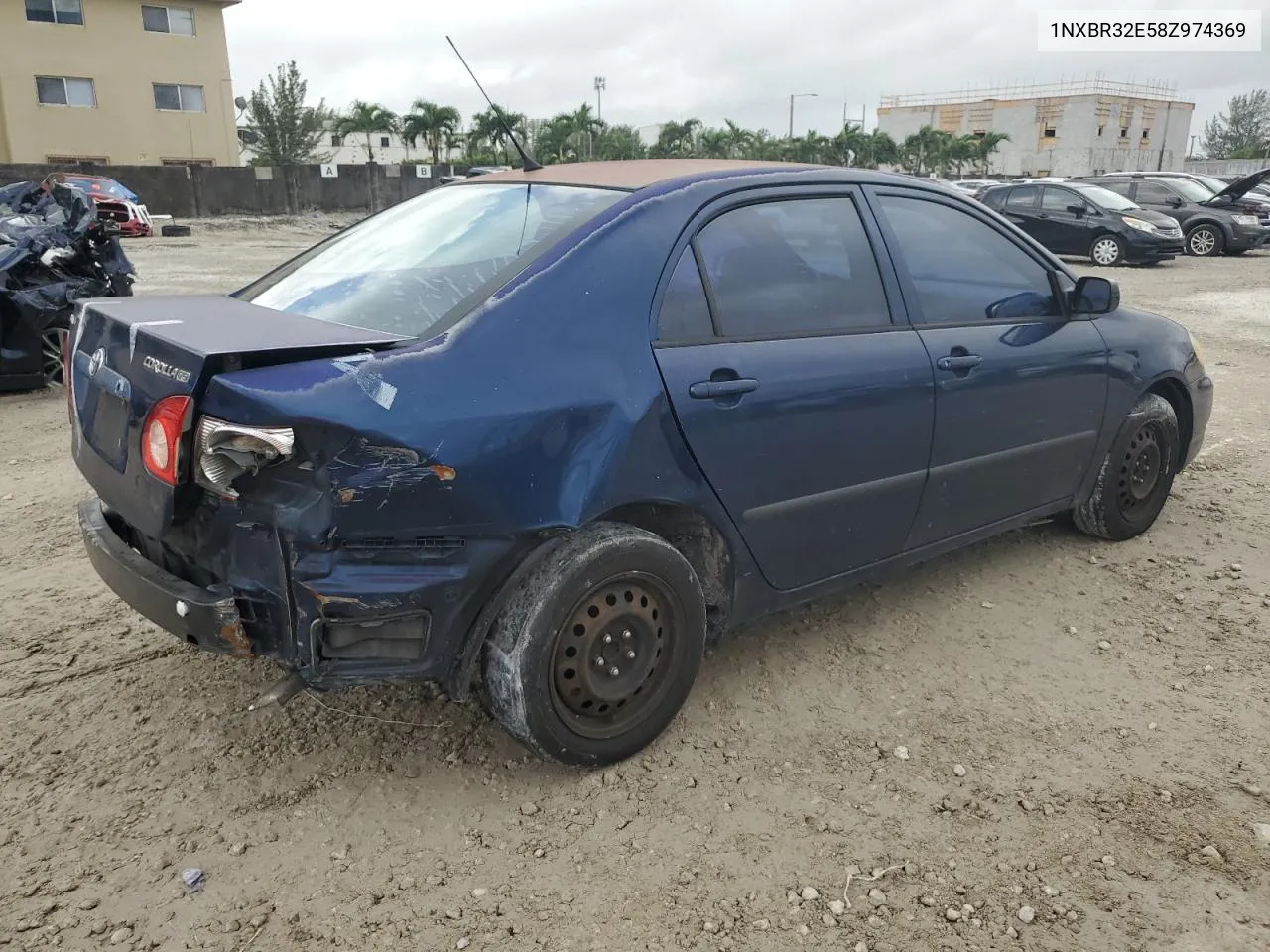 2008 Toyota Corolla Ce VIN: 1NXBR32E58Z974369 Lot: 79459894