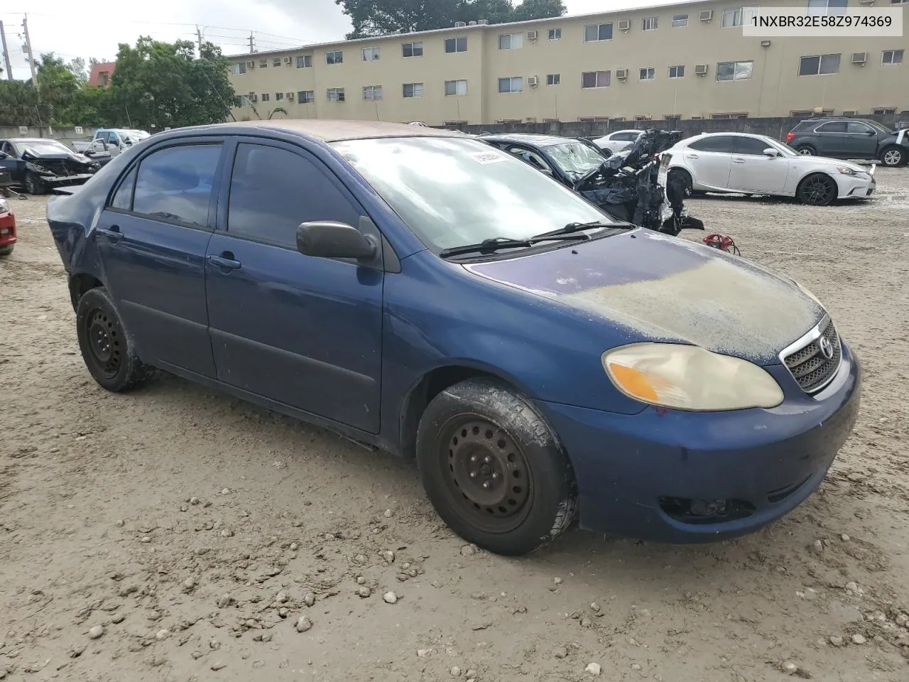 2008 Toyota Corolla Ce VIN: 1NXBR32E58Z974369 Lot: 79459894