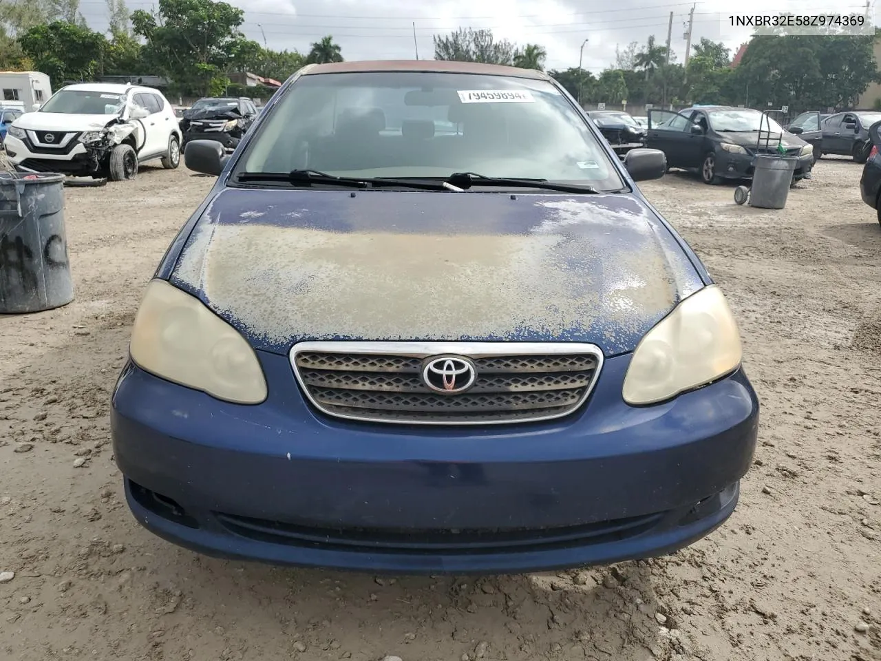 2008 Toyota Corolla Ce VIN: 1NXBR32E58Z974369 Lot: 79459894