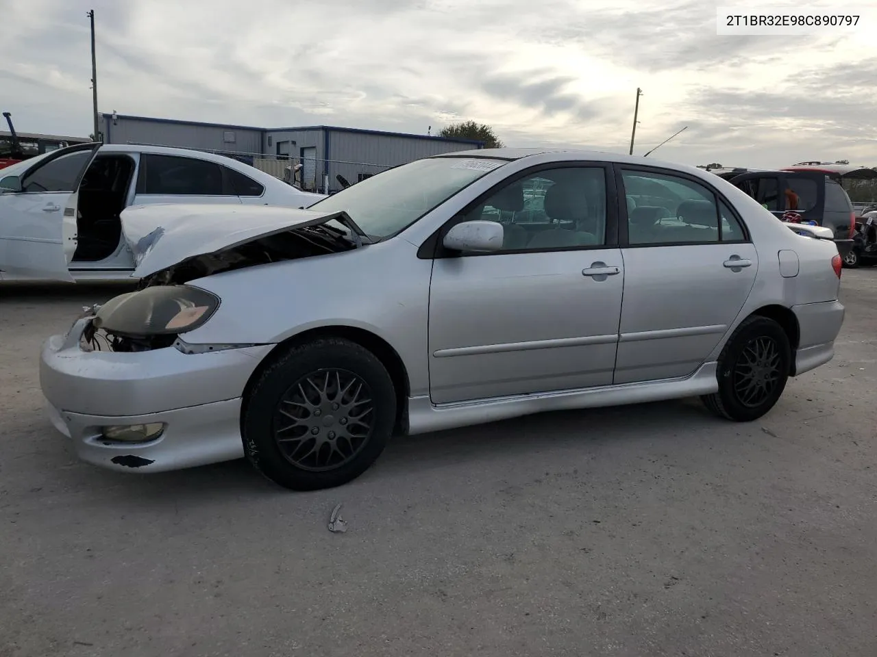 2008 Toyota Corolla Ce VIN: 2T1BR32E98C890797 Lot: 79562044