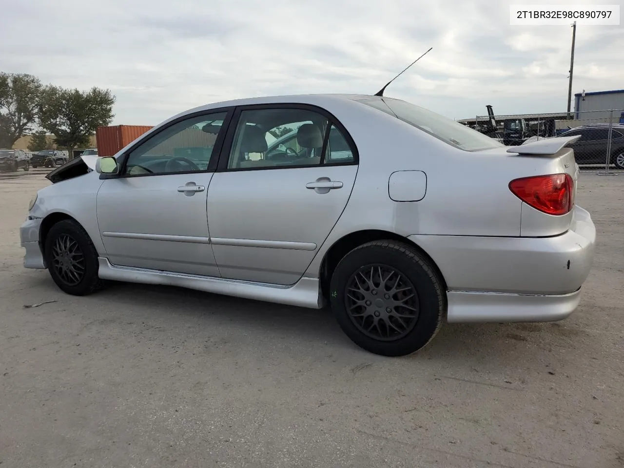 2008 Toyota Corolla Ce VIN: 2T1BR32E98C890797 Lot: 79562044