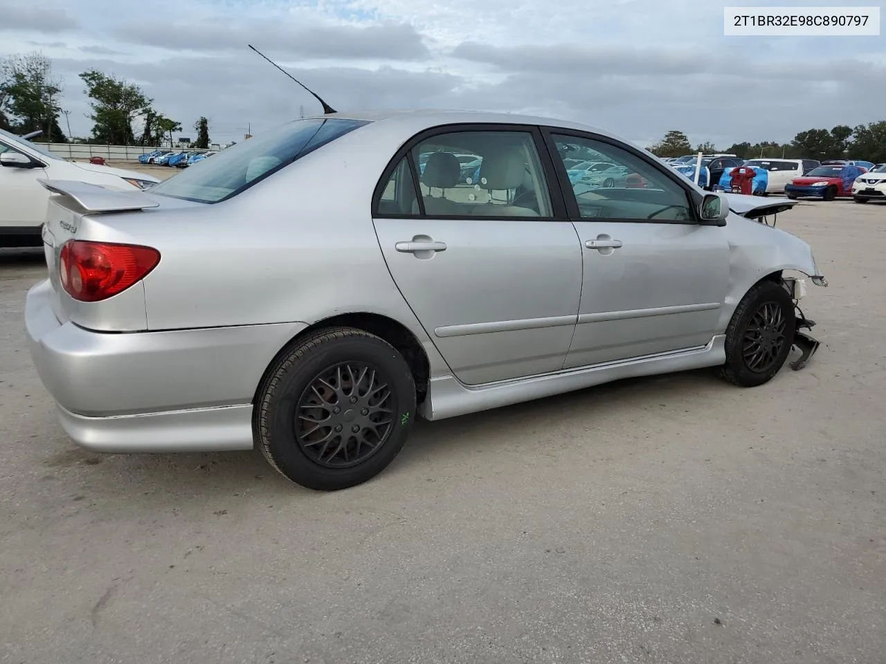 2008 Toyota Corolla Ce VIN: 2T1BR32E98C890797 Lot: 79562044