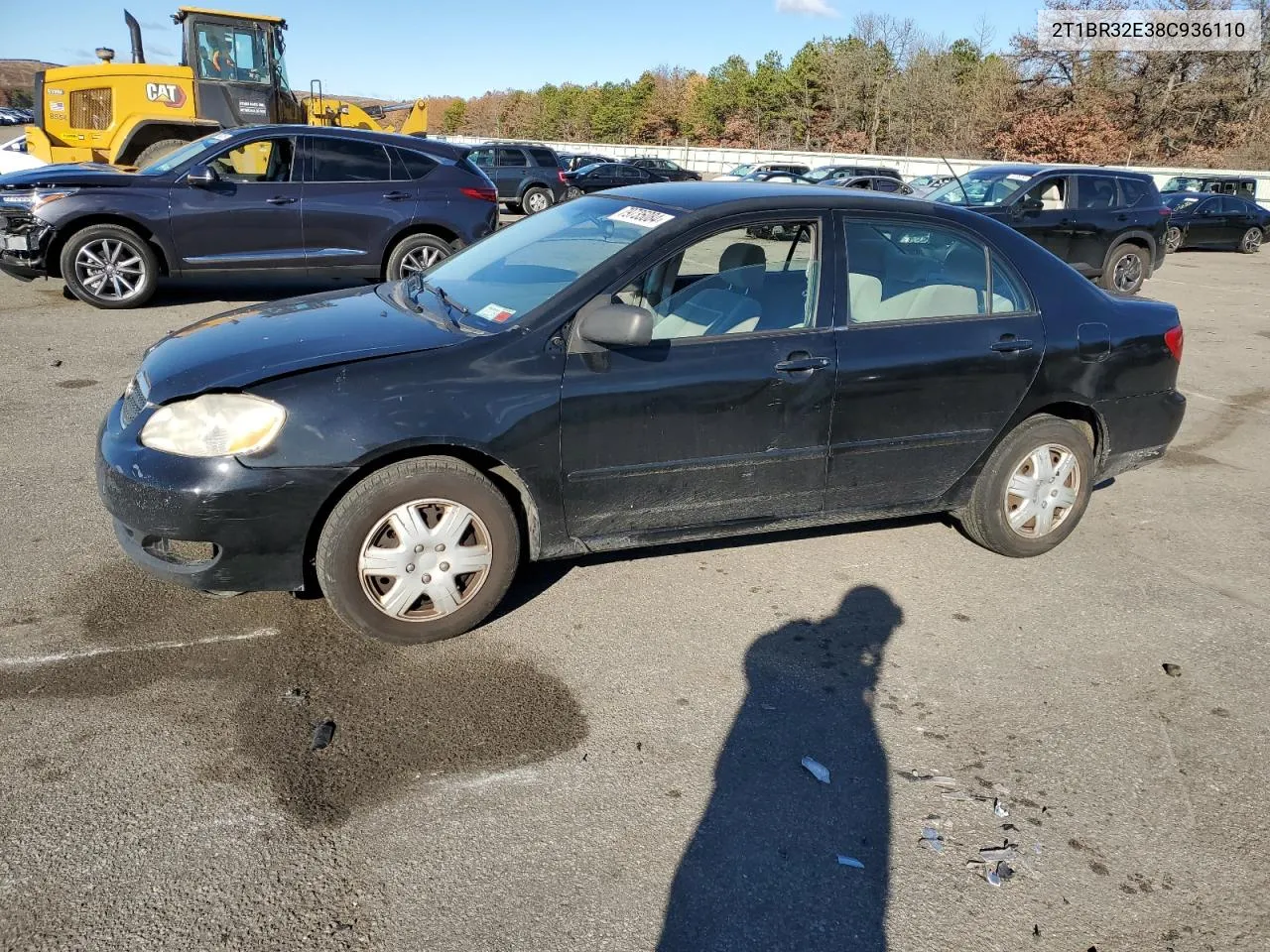 2008 Toyota Corolla Ce VIN: 2T1BR32E38C936110 Lot: 79735084