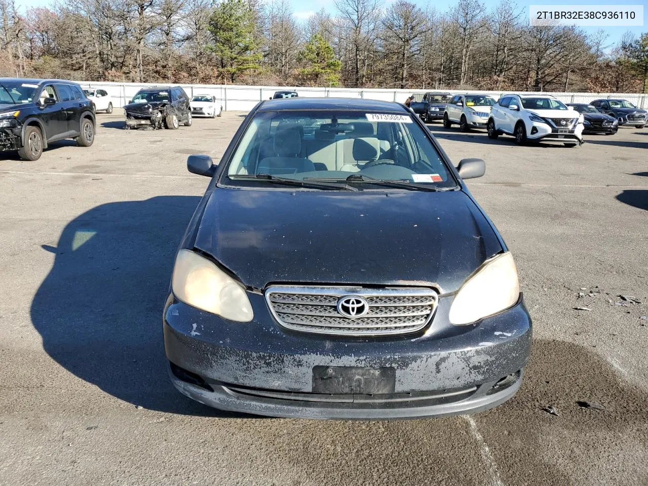 2008 Toyota Corolla Ce VIN: 2T1BR32E38C936110 Lot: 79735084