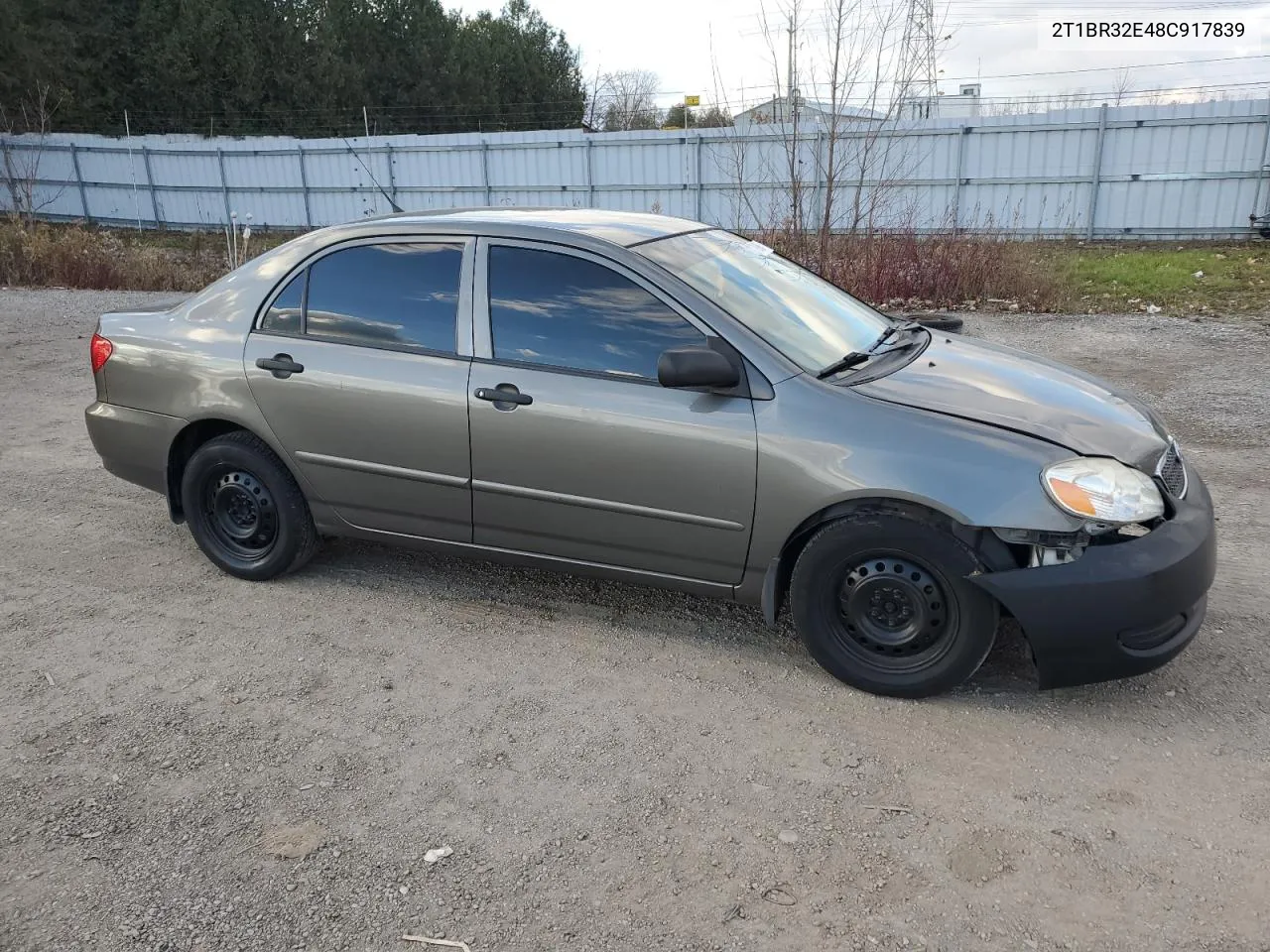 2008 Toyota Corolla Ce VIN: 2T1BR32E48C917839 Lot: 79896984