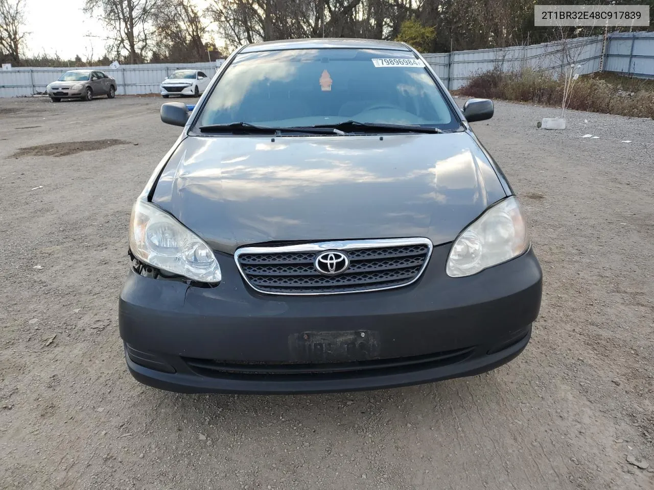 2008 Toyota Corolla Ce VIN: 2T1BR32E48C917839 Lot: 79896984