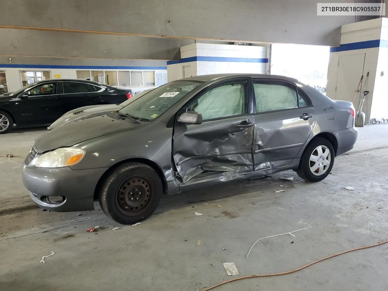 2008 Toyota Corolla Ce VIN: 2T1BR30E18C905537 Lot: 79926494