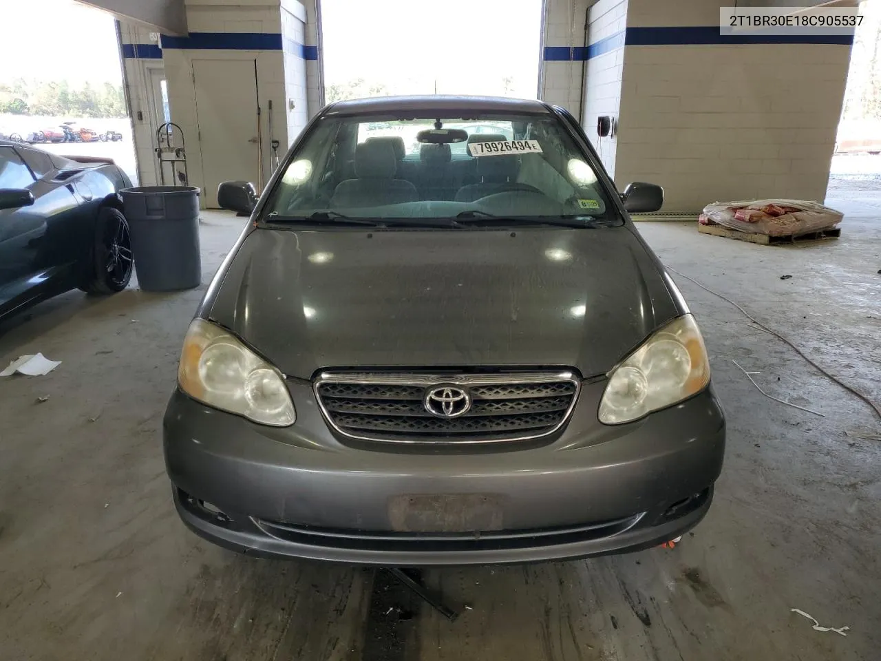 2008 Toyota Corolla Ce VIN: 2T1BR30E18C905537 Lot: 79926494