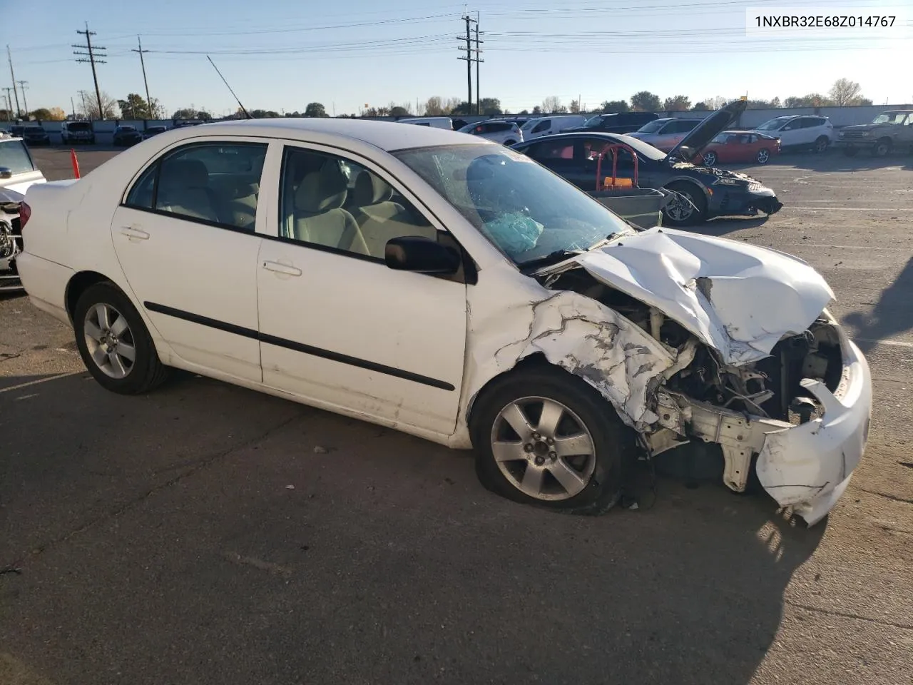 2008 Toyota Corolla Ce VIN: 1NXBR32E68Z014767 Lot: 79949154