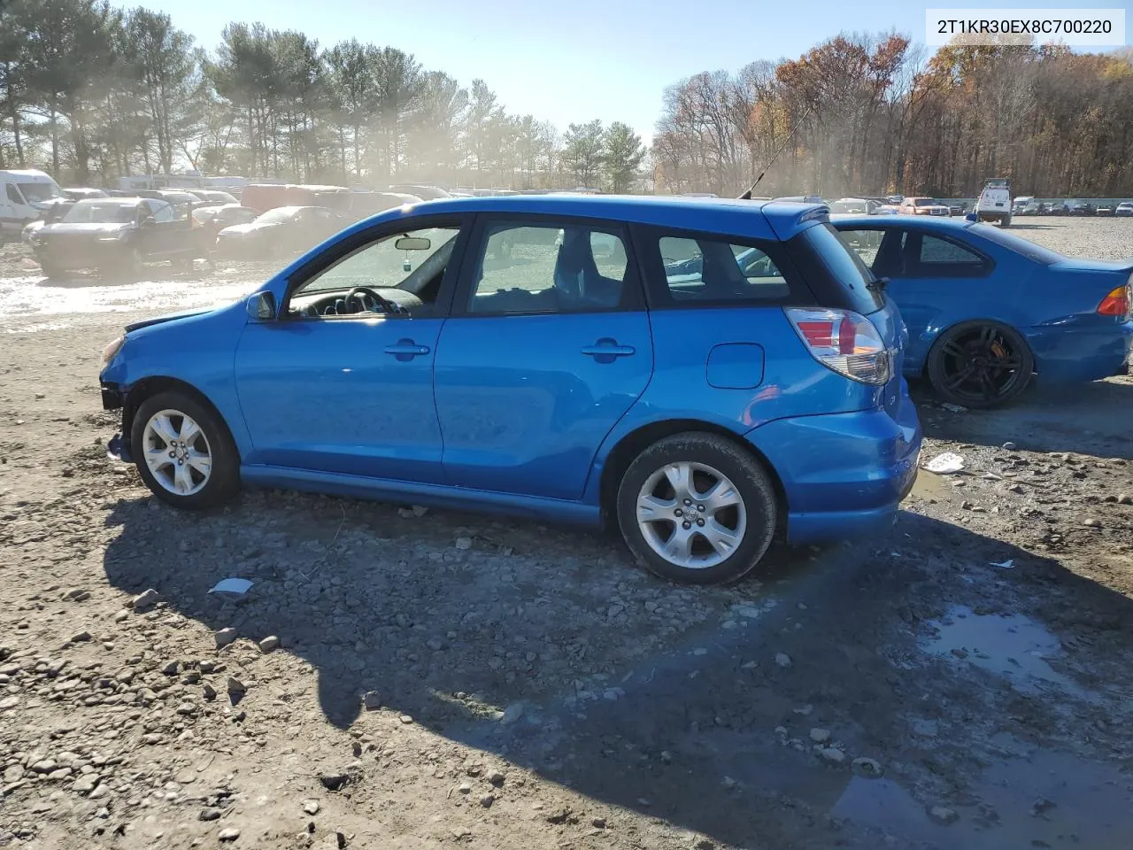 2008 Toyota Corolla Matrix Xr VIN: 2T1KR30EX8C700220 Lot: 80252884