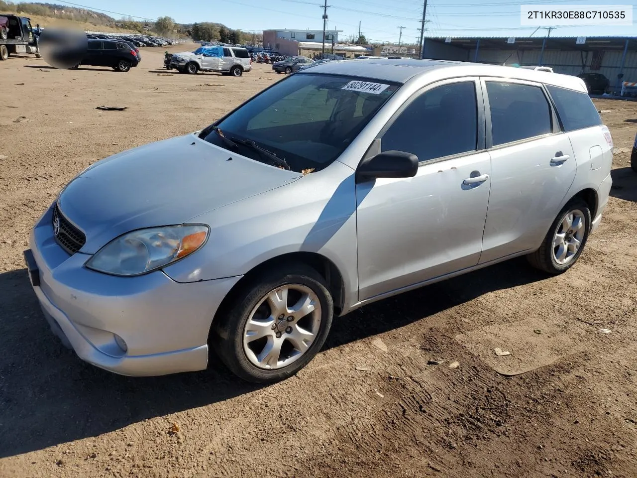 2008 Toyota Corolla Matrix Xr VIN: 2T1KR30E88C710535 Lot: 80291144