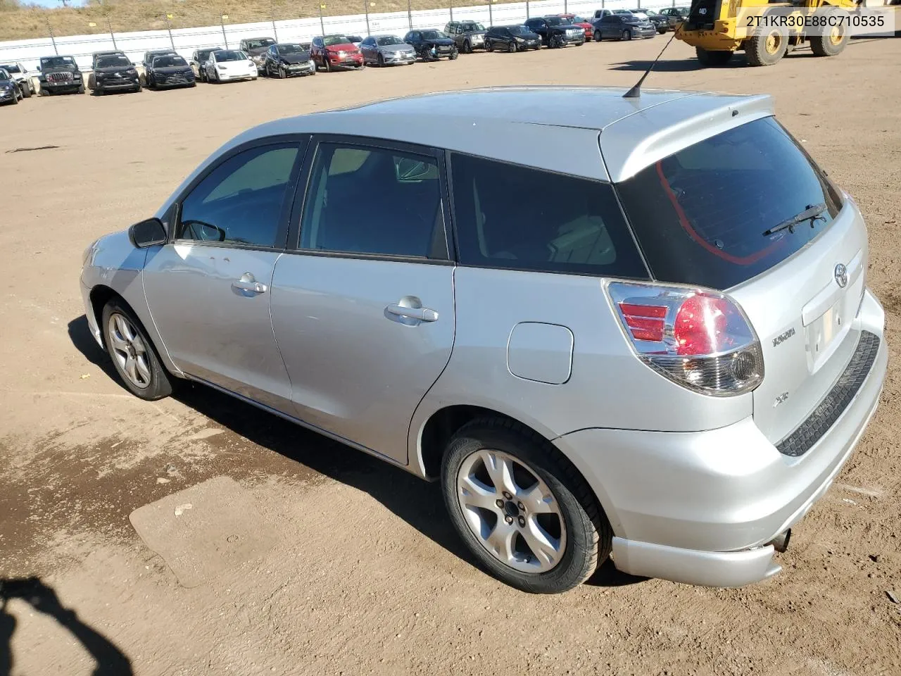 2008 Toyota Corolla Matrix Xr VIN: 2T1KR30E88C710535 Lot: 80291144