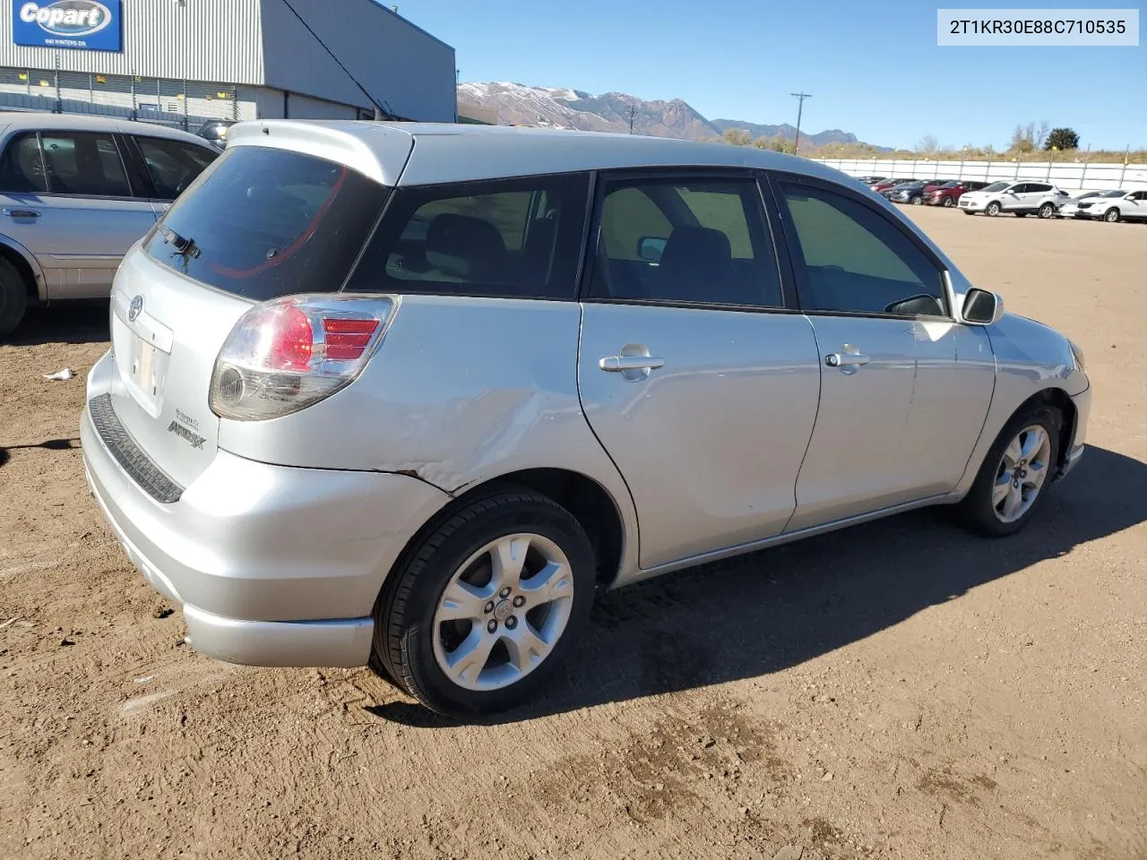 2008 Toyota Corolla Matrix Xr VIN: 2T1KR30E88C710535 Lot: 80291144